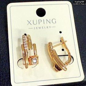 Сережки Xuping18К 20507 (1.7см)